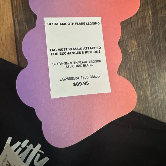 NWT Medium YITTY Bootcut Leggings - Picture 2 of 3